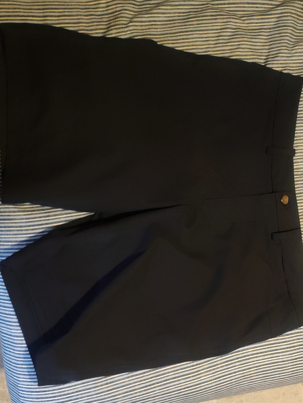 lululemon athletica Men's Black Chino-Style Shorts